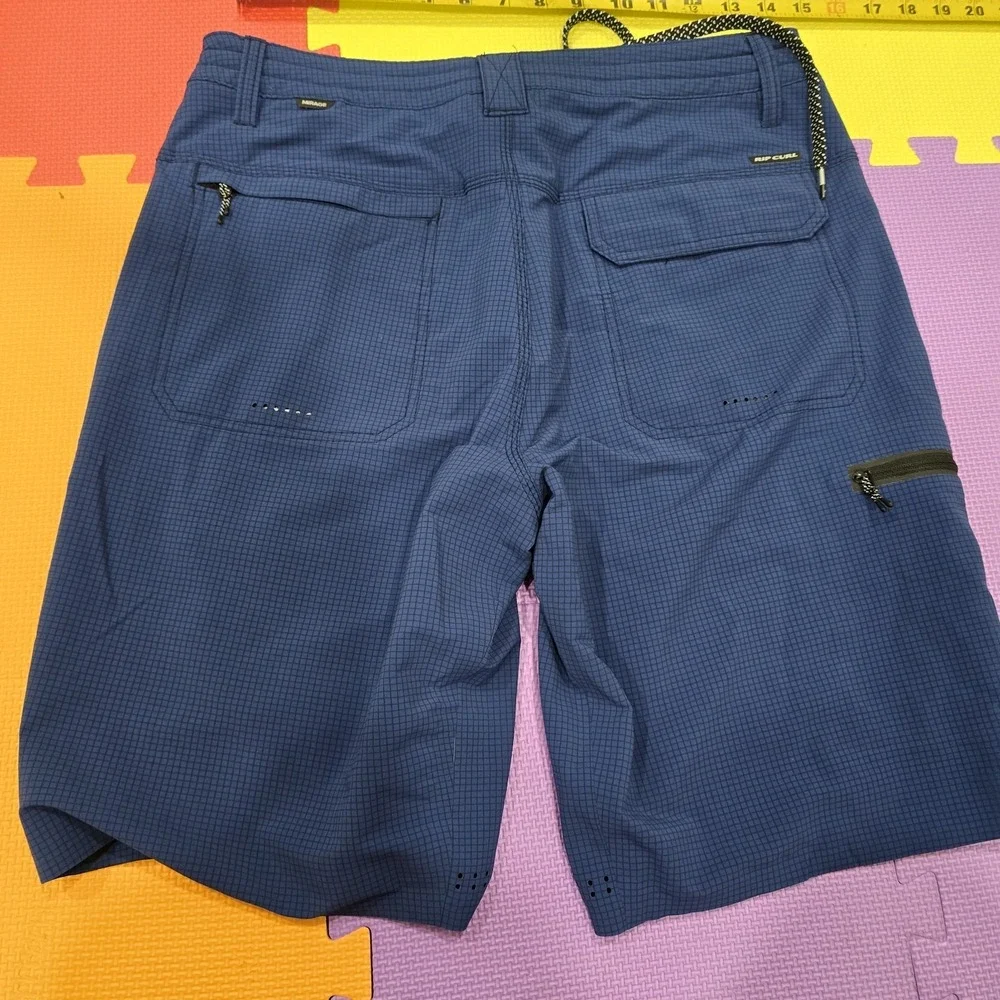 Rip Curl Boardwalks Global Entry Mirage Shorts Men's 30 Blue Hybrid Walkshorts‎